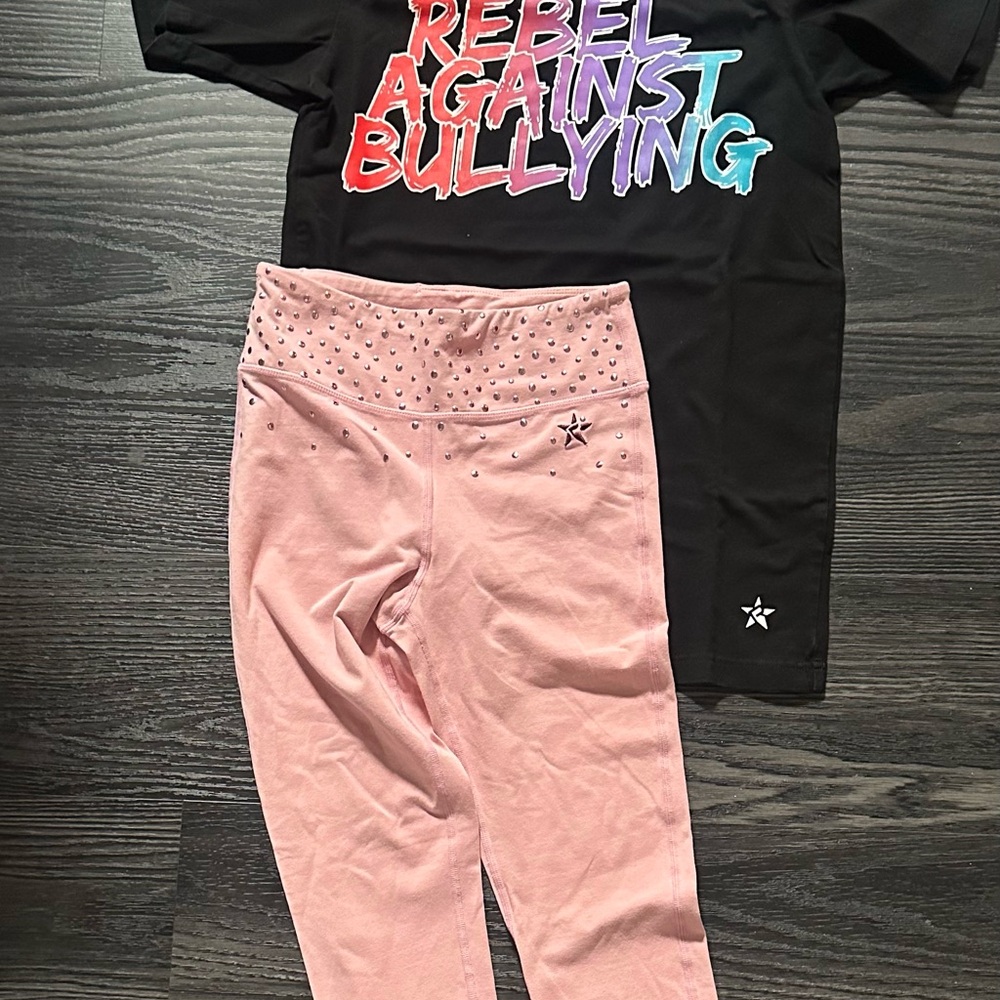 Pink Kids Leggings